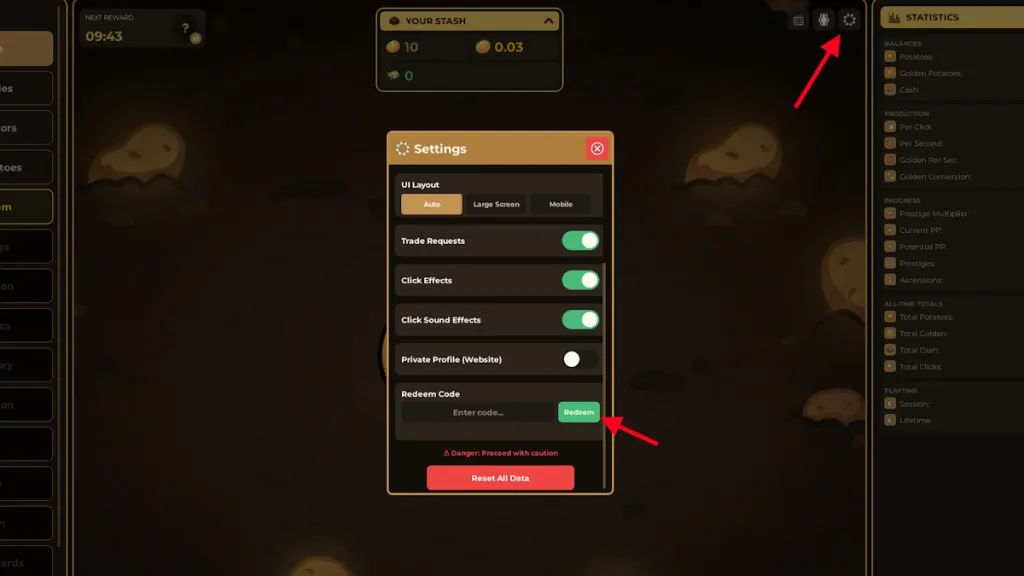 Idle Potato Codes (February 2026) — New & Working 6 redeem Idle Potato codes
