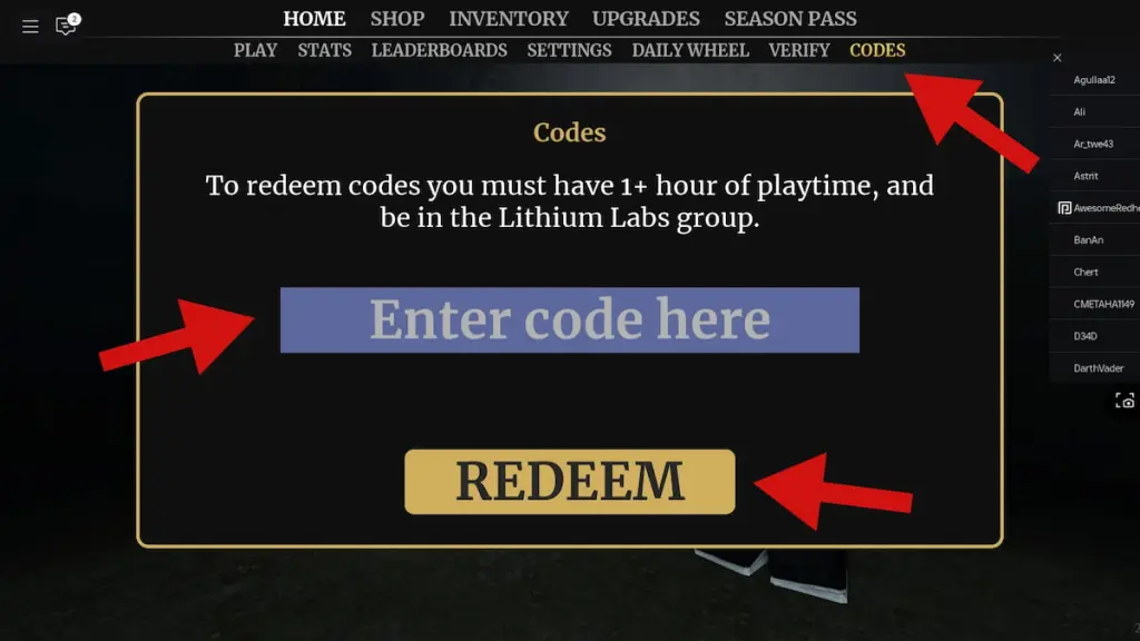 SPECTER Codes Update: Essential Information for February 2026 6 How to redeem codes in SPECTER
