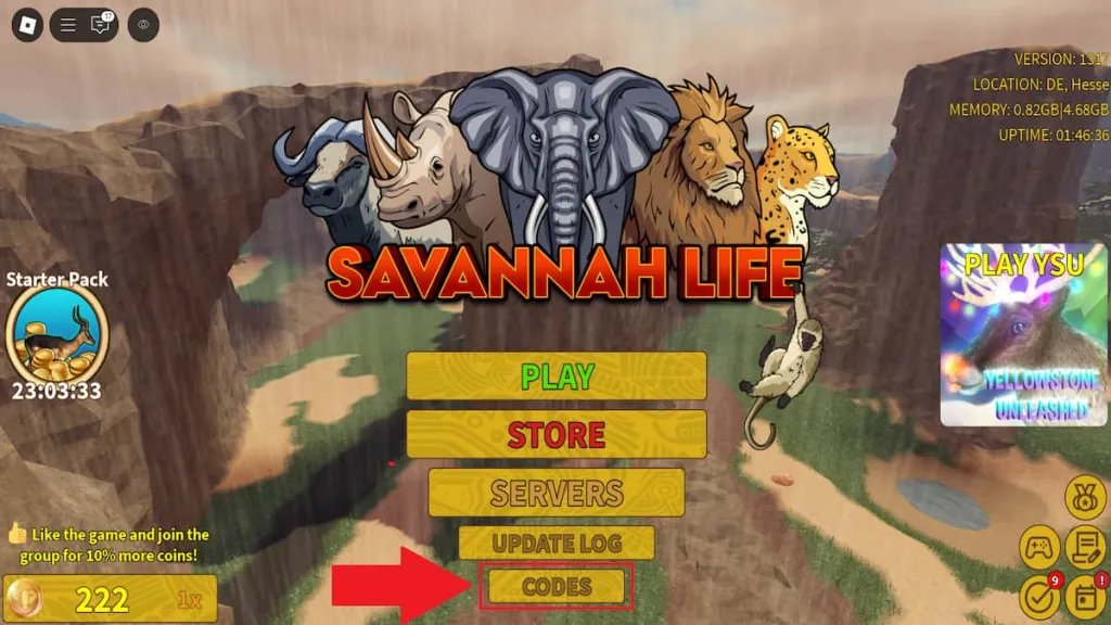 Savannah Life Codes: February 2026 Updates and Tips 6 How to redeem Savannah Life codes