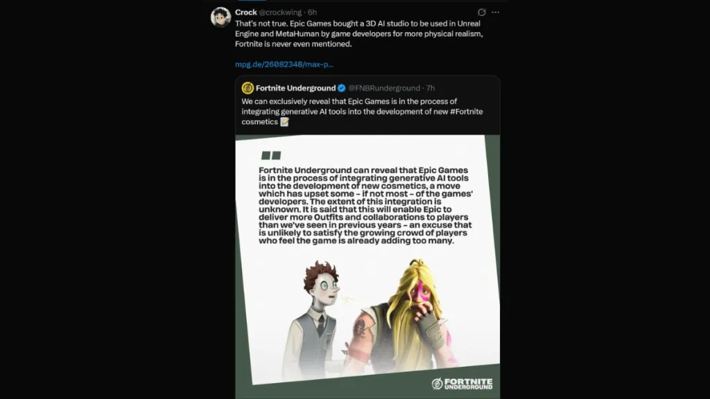 Viral ‘Fortnite AI Skins’ Story Is Fake — What’s Really Happening 6 Fortnite AI Skins debunked