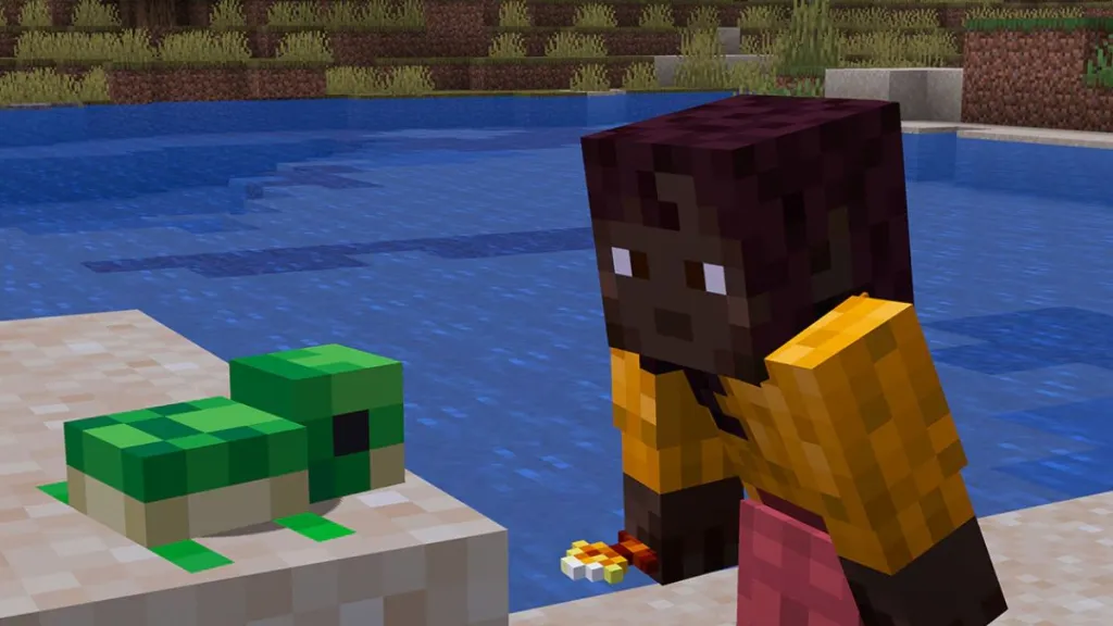Minecraft Tiny Takeover Update: Baby Mobs & New Items 7 Minecraft Tiny Takeover update golden dandelion