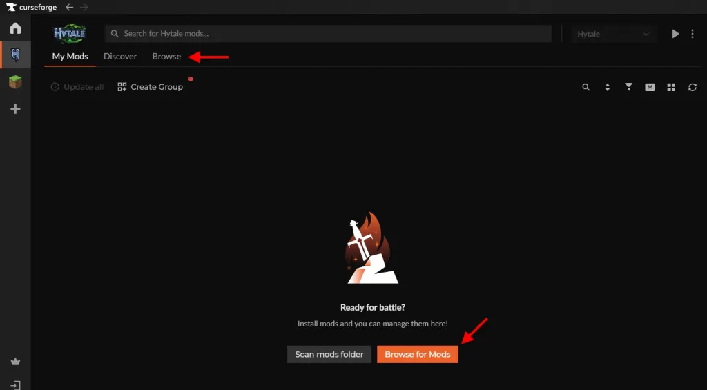 How to Install Hytale Mods: Step-by-Step Guide 7 CurseForge Browse for mods for Hytale