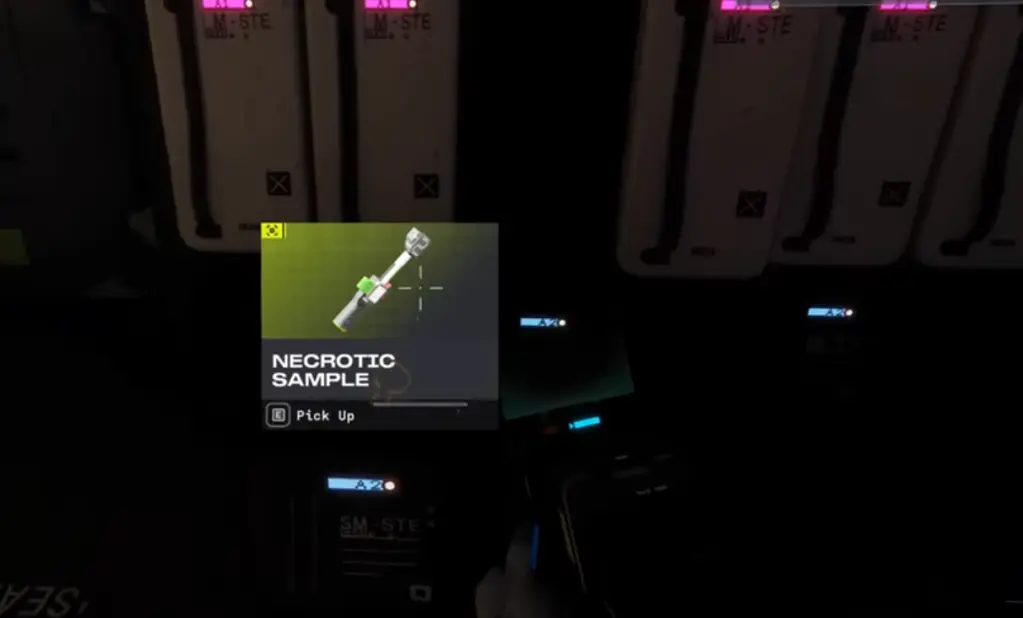 Marathon: Inject Necrotic Sample in Flight Control – Sekiguchi Guide 8 Necrotic Sample