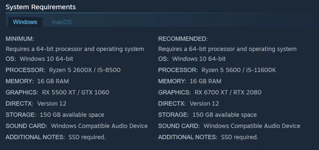 Crimson Desert Wiki & Walkthrough: Complete Guide 26 Crimson Desert PC system requirements