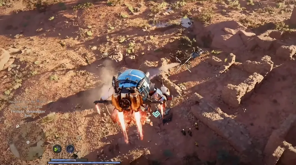 Crimson Desert Flight Skill Guide: How to Fly Around Pywel 7 Crimson Desert Dwarven flying mech