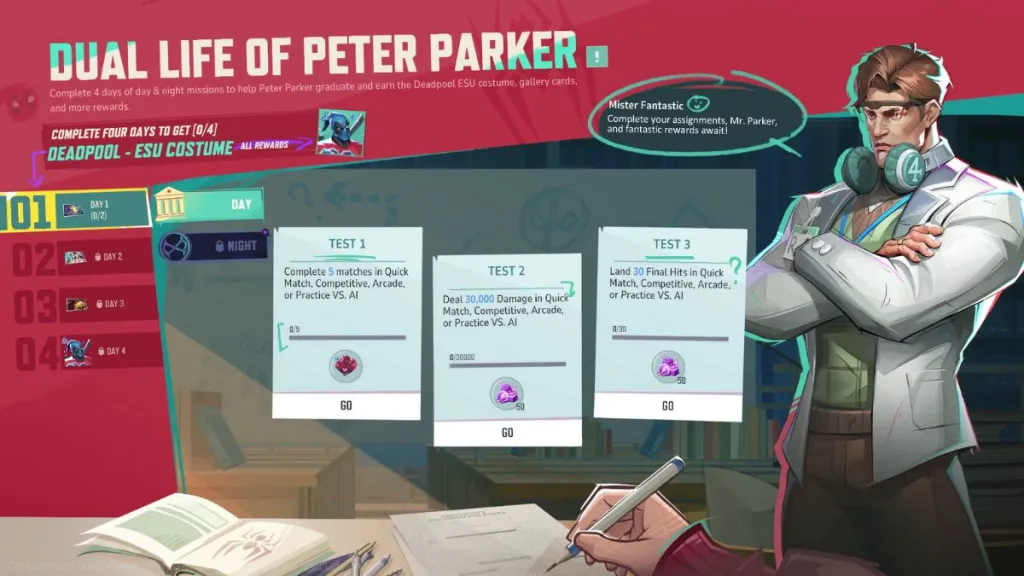 How to Get Free Deadpool Skin in Marvel Rivals 7 Marvel Rivals Dual Life of Peter Parker Event Screen