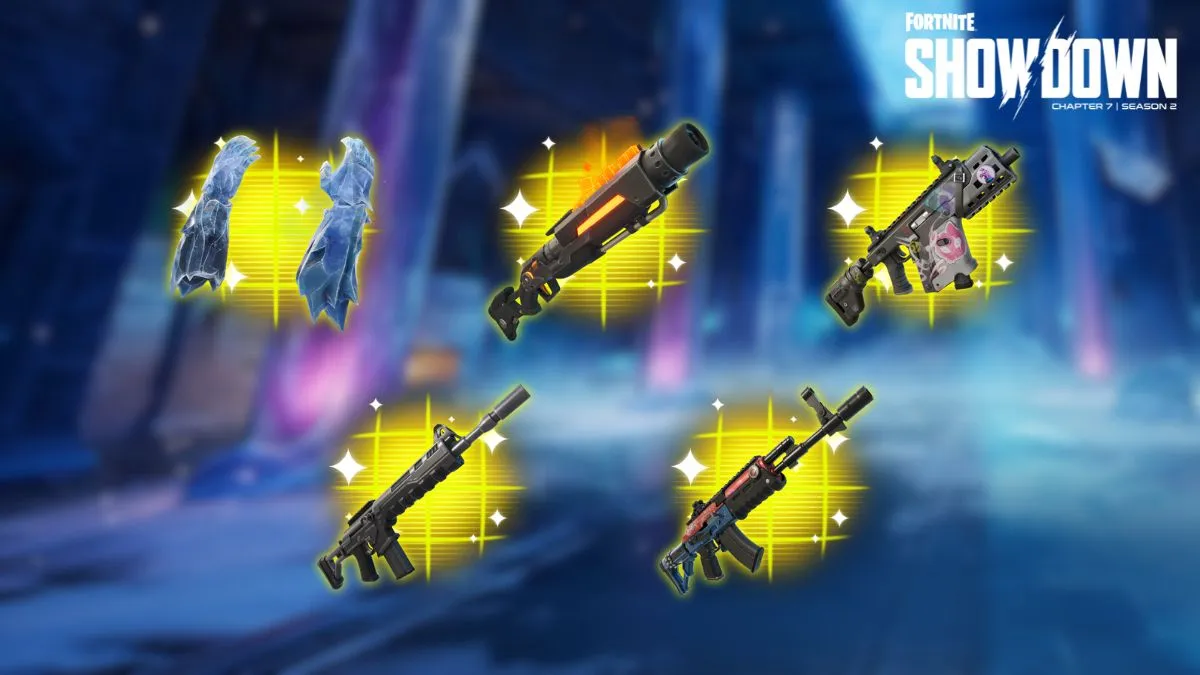 Fortnite Chapter 7 Season 2: All Mythic Weapons & How to Get Them 5 Fortnite Chapter 7 Season 2: All Mythic Weapons & How to Get Them