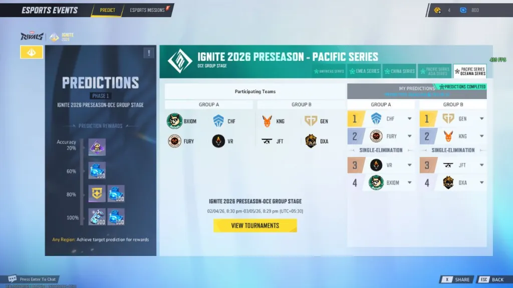 Marvel Rivals Ignite 2026 Preseason: Predictions & Rewards 11 Marvel Rivals Ignite 2026 Pacific Oceania Predictions