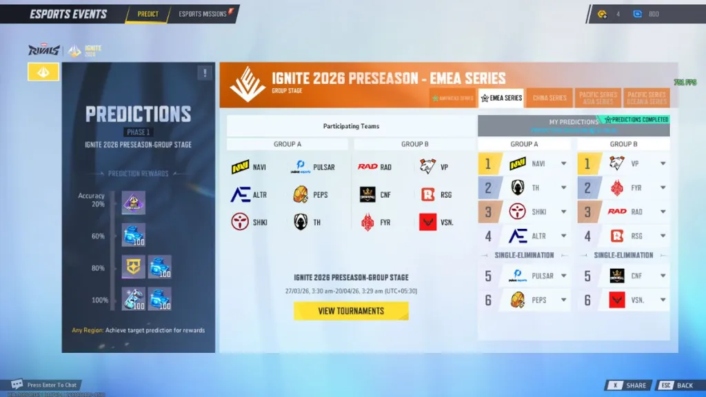 Marvel Rivals Ignite 2026 Preseason: Predictions & Rewards 8 Marvel Rivals Ignite 2026 EMEA Predictions