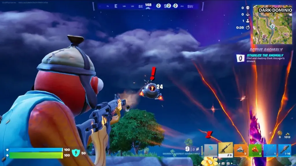 Fortnite: Stabilize the Rift – Destroy Dark Voyager Drones & Rewards 7 Fortnite Dark Voyager Drones