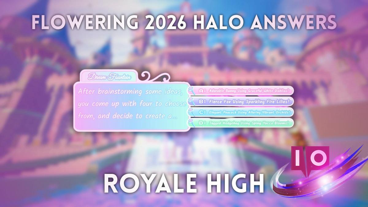 All Royale High Flowering Halo 2026 Answers — Frolicking Fields 5 All Royale High Flowering Halo 2026 Answers — Frolicking Fields