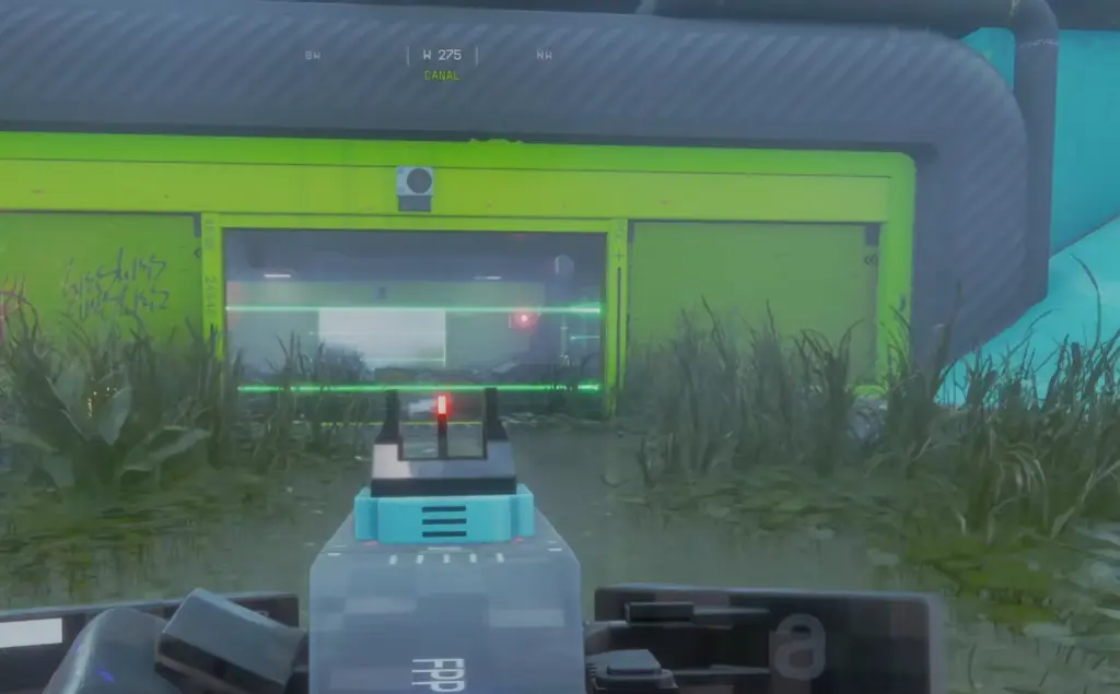 Complete ROI 5 Contract: Rigged UESC Container in Marathon Canal 7 The laser-protected room in Canal