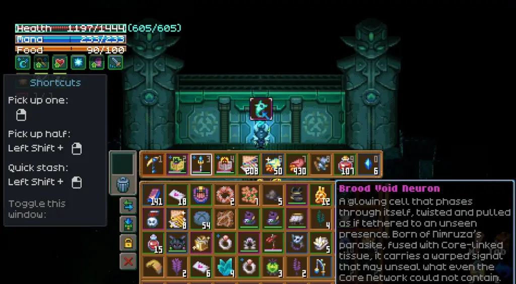 Core Keeper: How to Summon S.A.H.A.B.A.R. — Boss Guide 6 Brood Void Neuron in Core Keeper