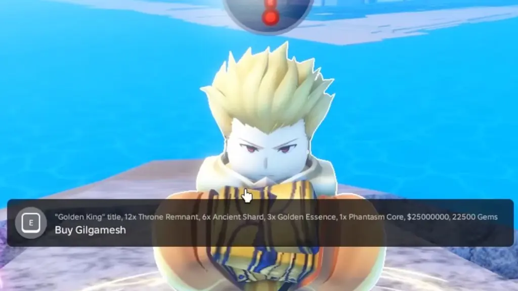 How to Get Gilgamesh in Sailor Piece — Complete Guide 6 Gilgamesh Trainer NPC