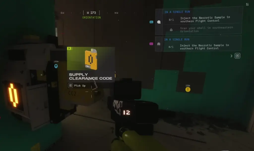 Marathon Parasitism 1 Guide: Combat Data from UESC Ghosts & Data Bank 8 Yellow Supply Clearance Code in Marathon