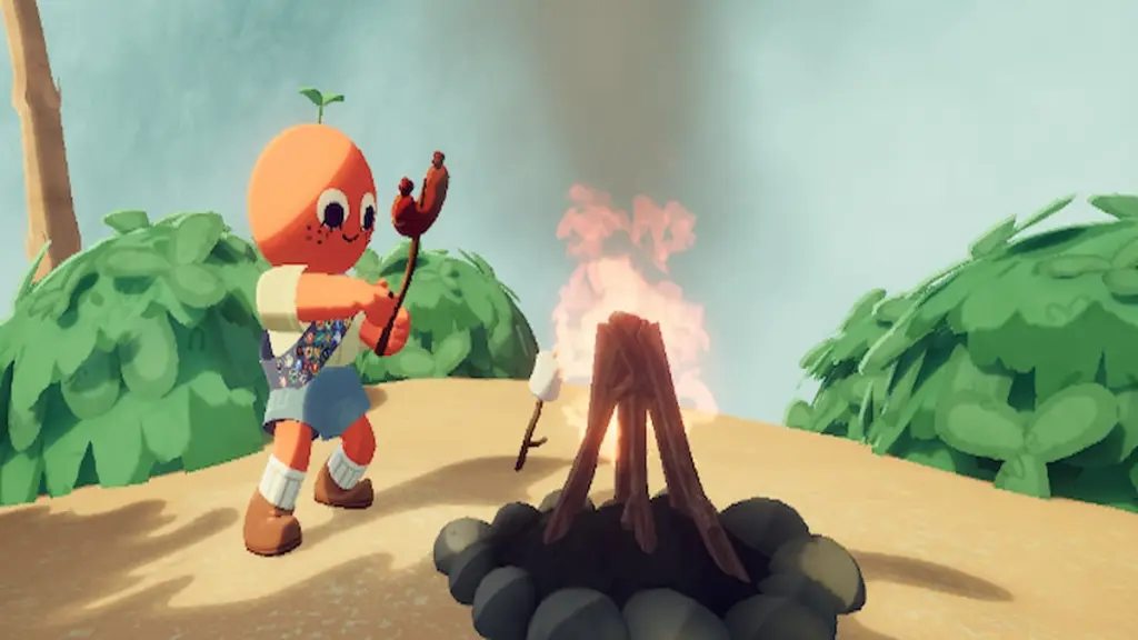 PEAK Play It Your Way Update – Patch Notes & Biggest Changes 7 Players cooking at the Campfire in PEAK