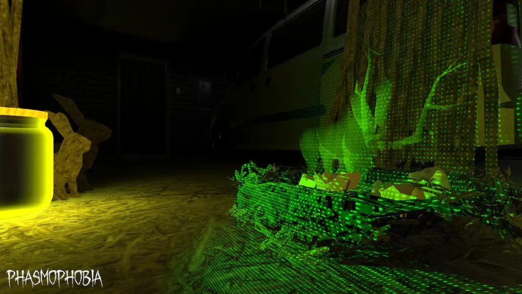 Phasmophobia Cursed Hollow Easter 2026 Countdown: Start Date & Time 6 A Jackalope running through DOTS in the 2025 Easter event in Phasmophobia.