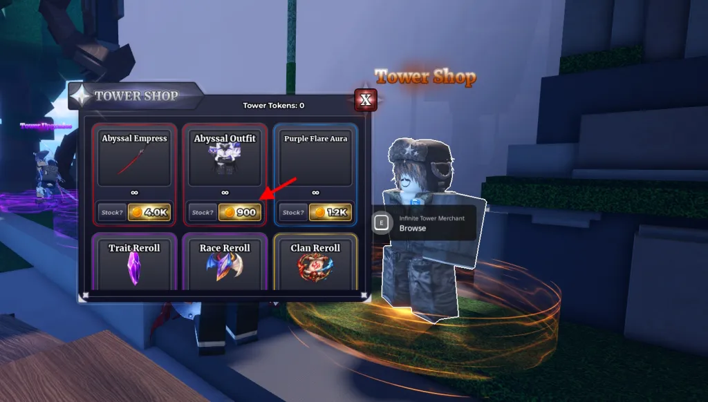Sailor Piece: How to Get the Abyssal Outfit Fast 6 Infinite Tower Shop Sailor Piece