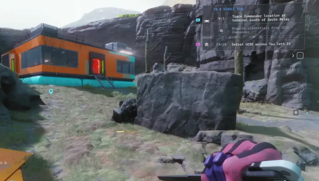 Trace Commander: South Relay Terminal Walkthrough (Marathon) 7 Commander Location building in Marathon