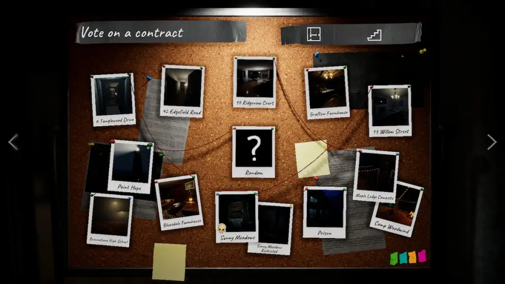 Phasmophobia Weekly Challenge: Guide to Objectives & Rewards 8 Map board in Phasmophobia
