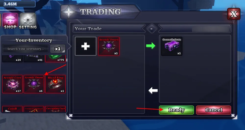 Sailor Piece Trading Guide: How to Trade & Full Values List 8 Ready button Sailor Piece trade