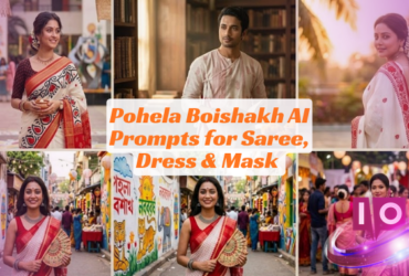 30+ Pohela Boishakh Saree AI Prompts for Realistic Festive Images 47 30+ Pohela Boishakh Saree AI Prompts for Realistic Festive Images