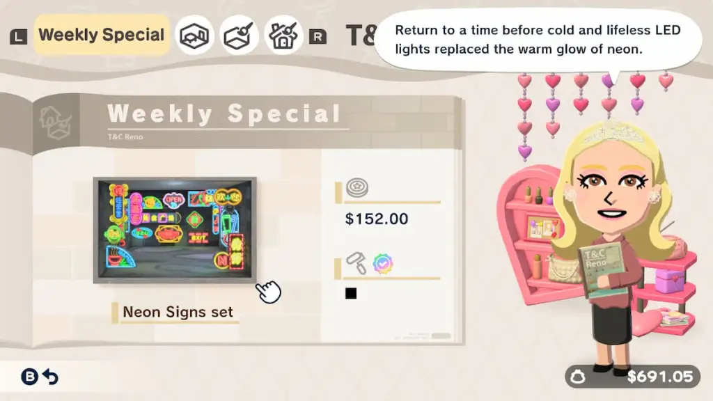 Tomodachi Life: Living the Dream — All Shop Refresh Times 7 T&C weekly special in tomodachi life living the dream