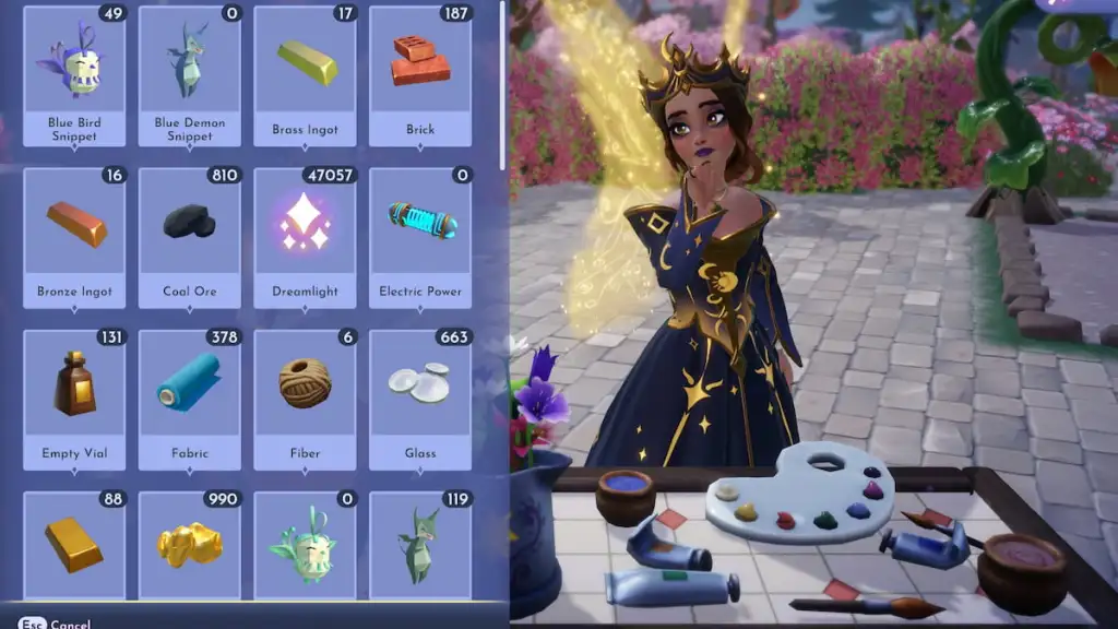 Disney Dreamlight Valley: What Are Refinement Items? 7 All refined items page in disney dreamlight valley