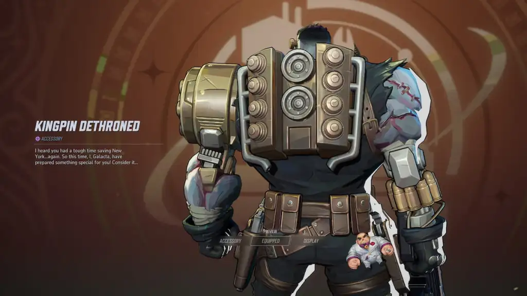 How to Get the Kingpin Accessory in Marvel Rivals: Bloodhunt 7 Kingpin accessory on the punisher in marvel rivals