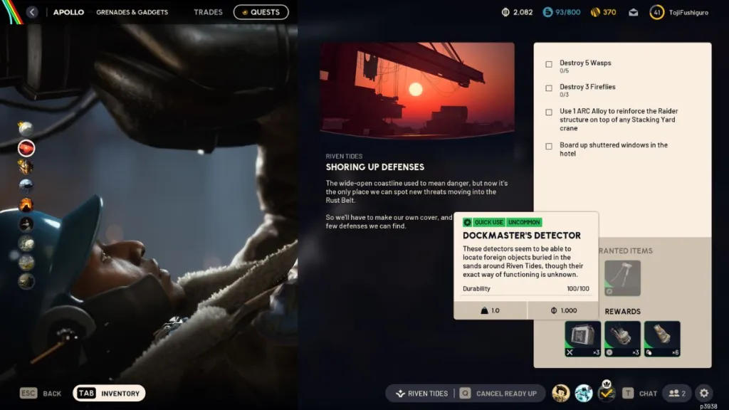 Arc Raiders Beachcombing Guide: Maps & Conditions in Riven Tides 7 Arc Raiders Dockmaster's Detector