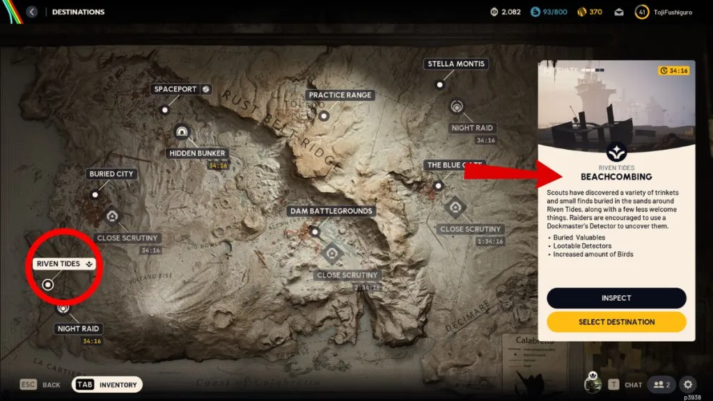 Arc Raiders Beachcombing Guide: Maps & Conditions in Riven Tides 6 Arc Raiders Beachcombing Map Condition