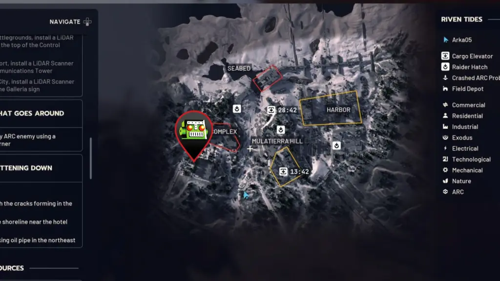 Complete Safe Harbor in ARC Raiders: Quick Step-by-Step Guide 7 Quest item location on the Tennis Court