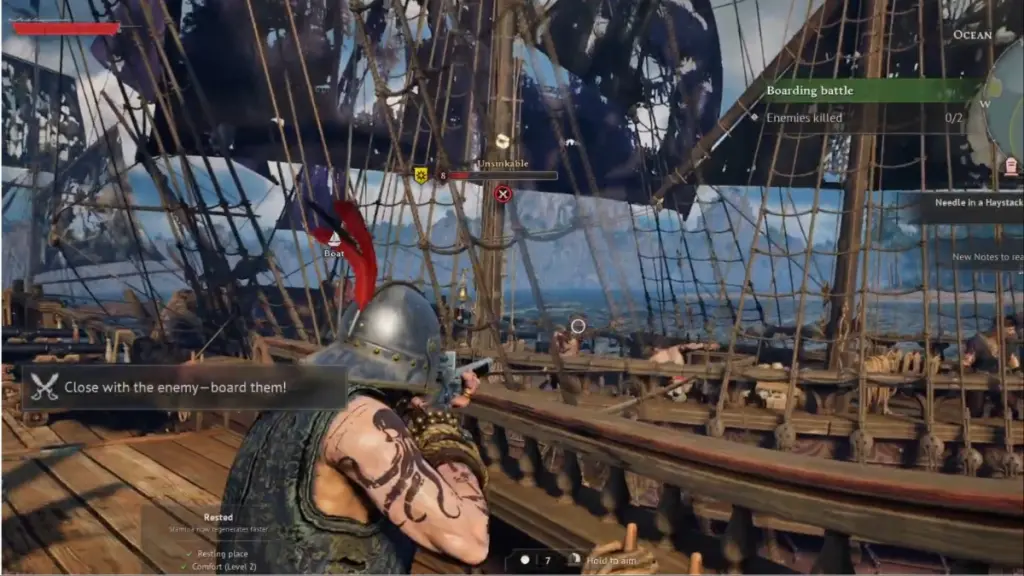 How to Complete ‘Needle in a Haystack’ Quest in Windrose 7 Boarding the Unsinkable in Windrose