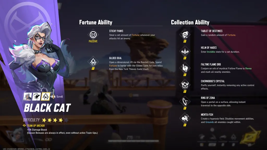 Marvel Rivals Black Cat Guide: How to Play, Tips, Tricks & Counters 6 Black Cat Kit and Abilities in Marvel Rivals