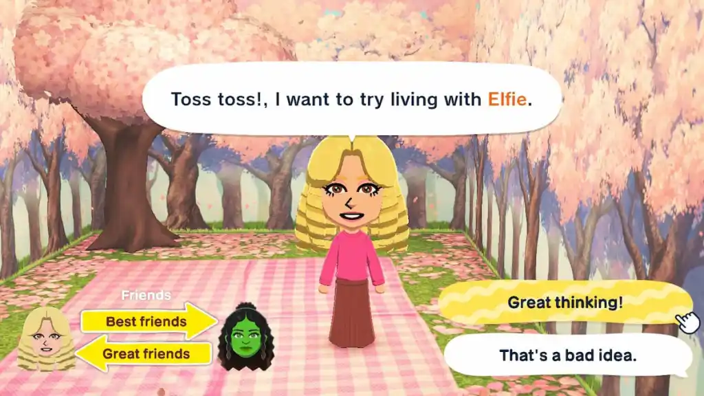 Tomodachi Life: How to Get Miis to Live Together (Living the Dream) 6 Mii asking to move in with another Mii in tomodachi life living the dream