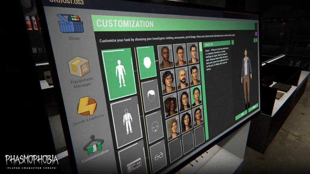 Phasmophobia Player Character Update: All New Features Explained 7 All player character models in phasmophobia