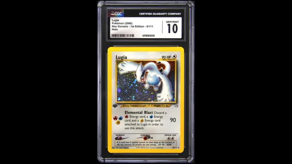 Top 25 Rarest Pokemon Cards Right Now (May 2026) 21 Lugia Neo Genesis 1st Edition Holo rarest Pokemon card