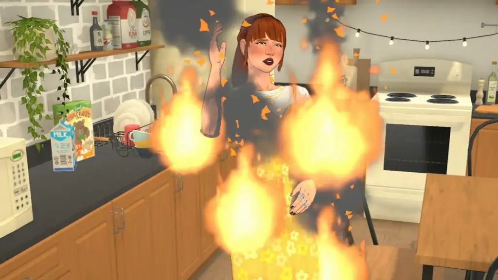 All Death Types in Paralives: Complete Guide 7 A para trying to put out a fire on themselves in paralives