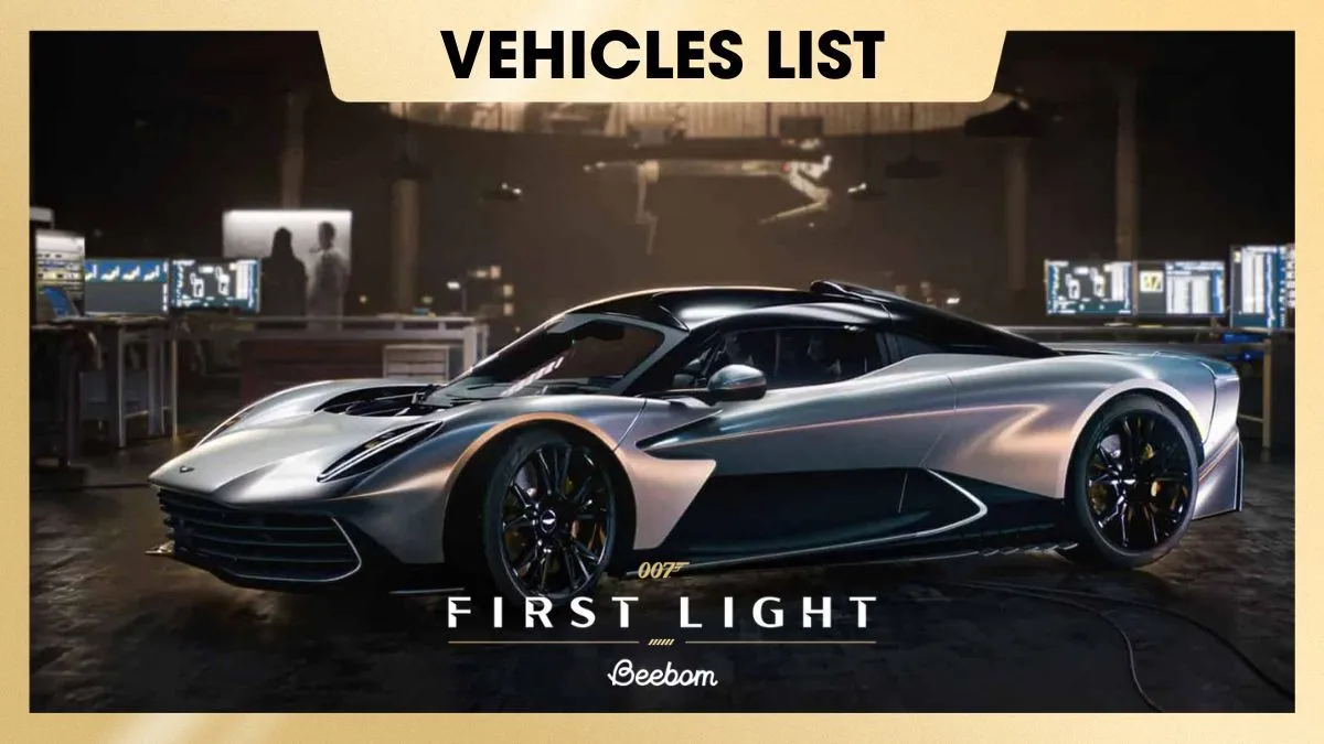 007 First Light Vehicles List – All Cars, Trucks & Boats 5 007 First Light Vehicles List – All Cars, Trucks & Boats