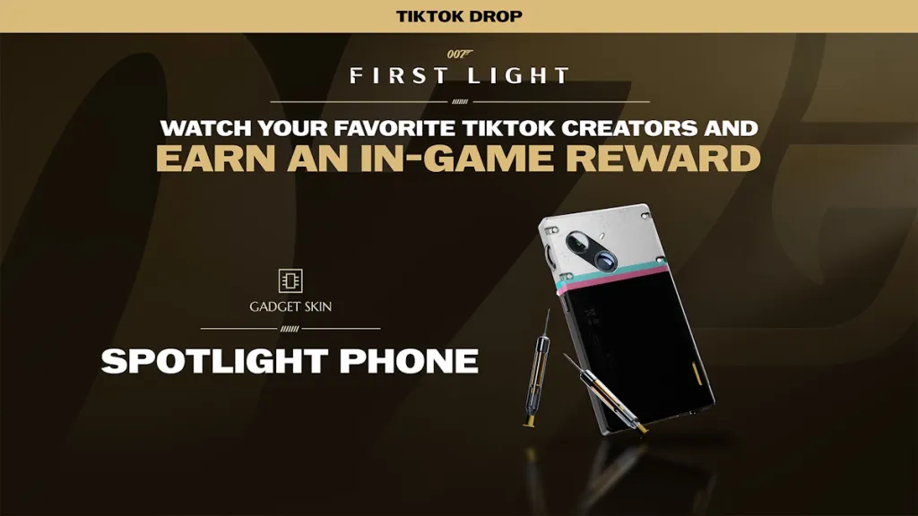 007 First Light: How to Claim Free Rewards 8 007 First Light TikTok Gadget Skin reward