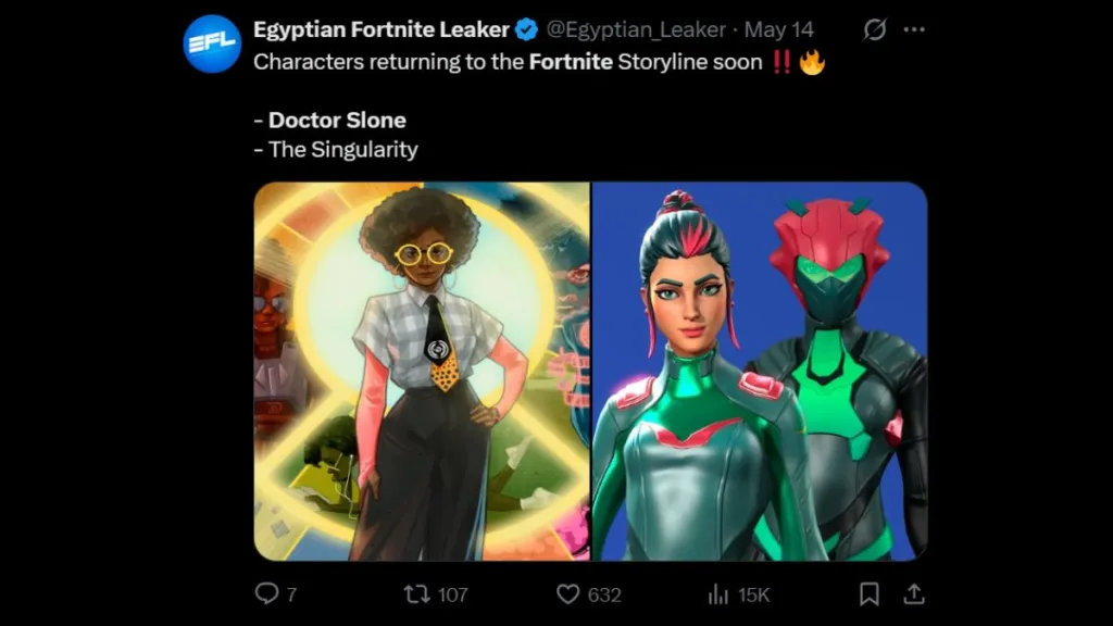 Fortnite Chapter 7 Season 3 Battle Pass Leaks: Homelander, Sonic 10 Fortnite Doctor Slone and Singularity