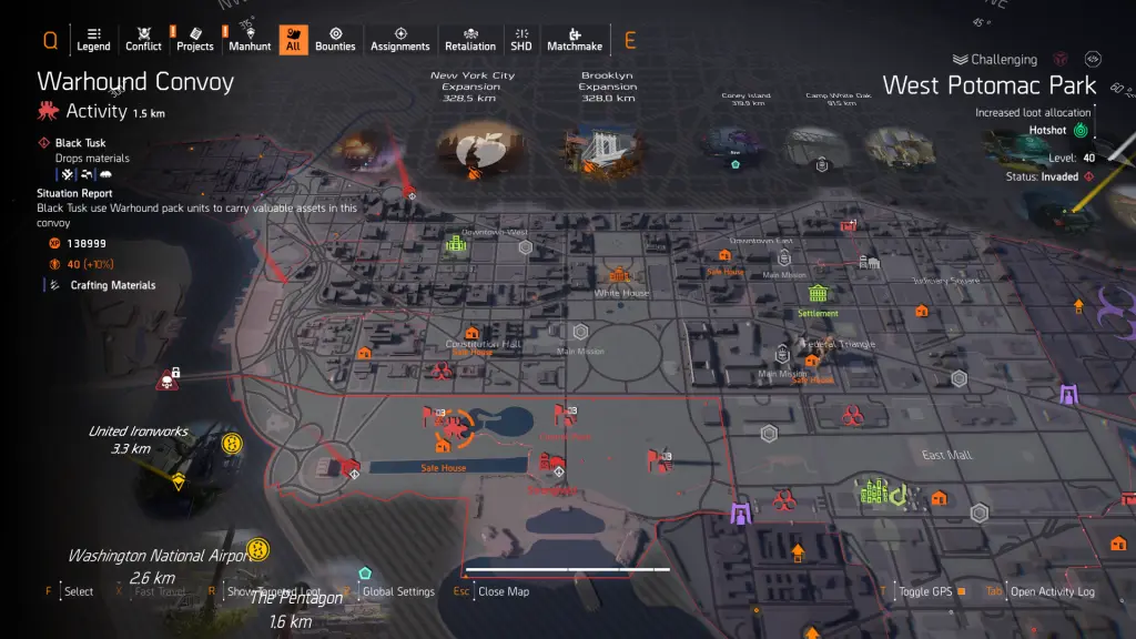 Division 2 Y8S1 Week 7 Manhunt Guide: Scout 7 Solutions 6 Warhound Convoy in The Division 2