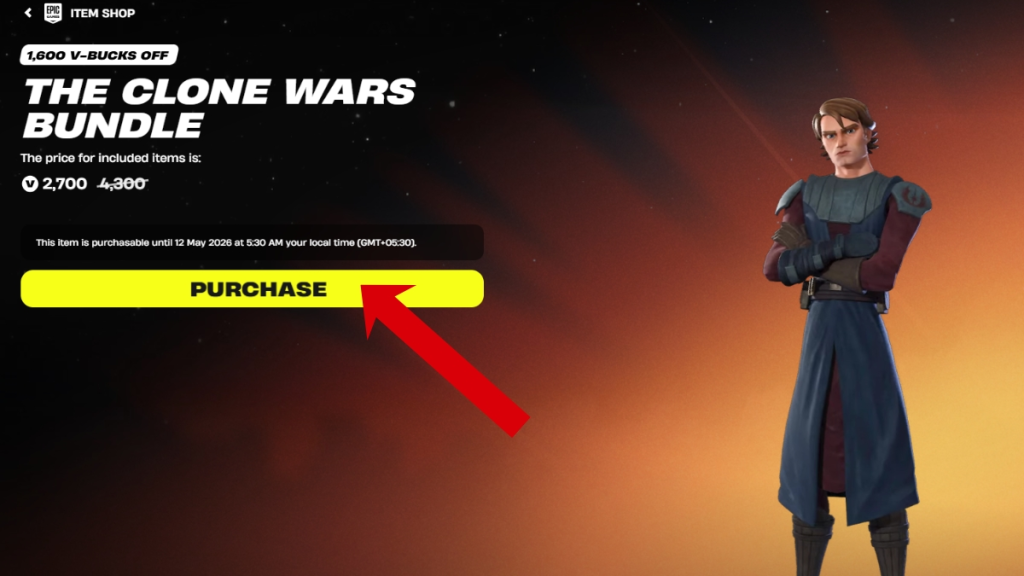 How to Get Fortnite Clone Wars Skins: Anakin Skywalker & Ahsoka Tano 6 Fortnite Clone Wars Bundle