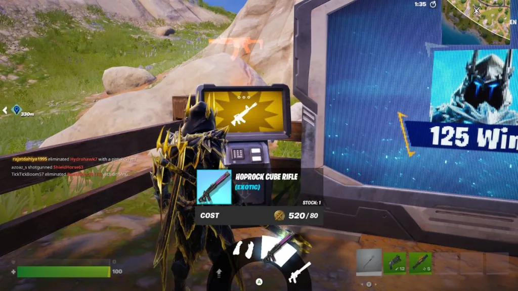 How to Get the Cube Rifle in Fortnite: Spawn Locations & Tips 6 Fortnite Hoprock Cube Rifle
