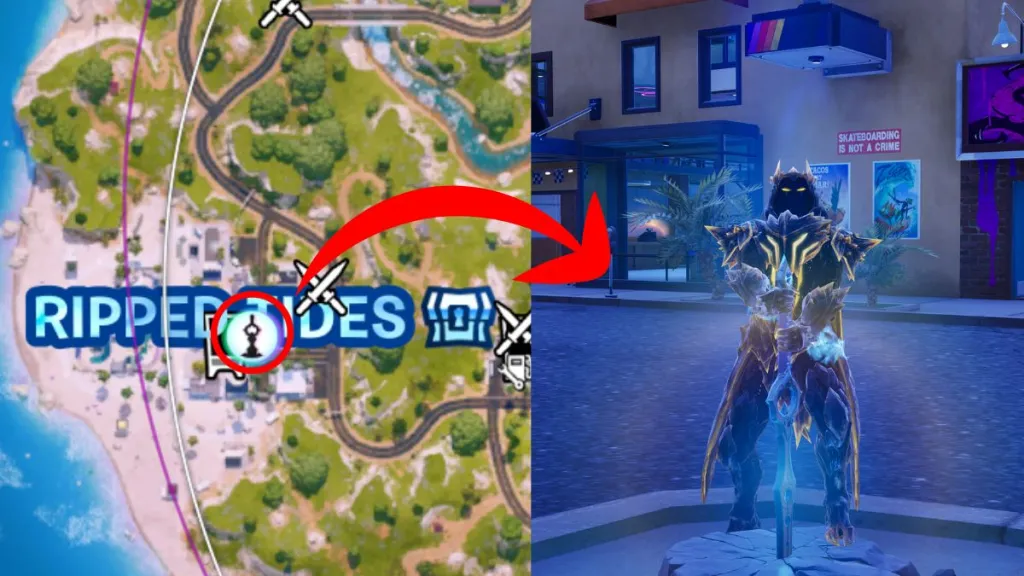How to Get the Reforged Infinity Blade in Fortnite 6 Fortnite Reforged Infinity Blade location