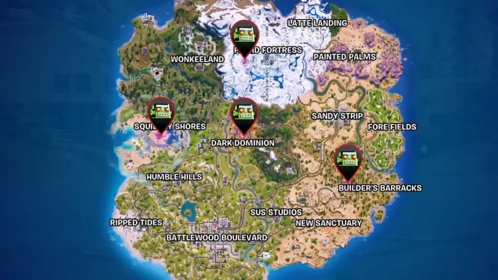 How to Rift Using Zero Point Shards in Fortnite Chapter 7 Season 2 6 all zero point shard locations in fortnite