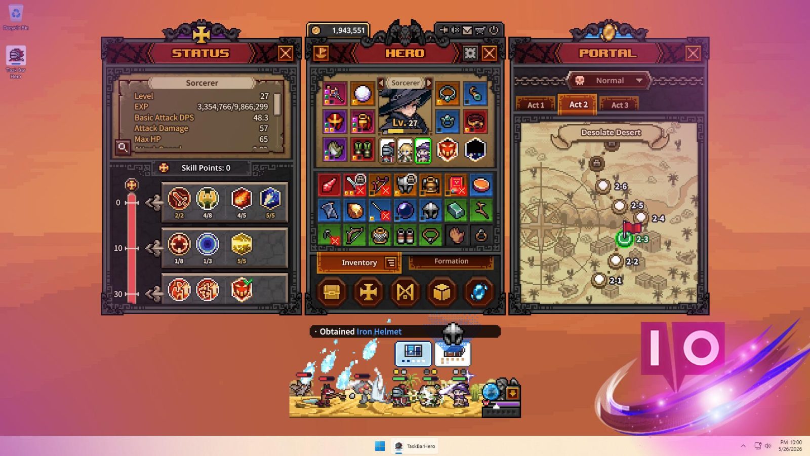 How to Unlock Hero Slots in TBH: Task Bar Hero Guide 5 How to Unlock Hero Slots in TBH: Task Bar Hero Guide
