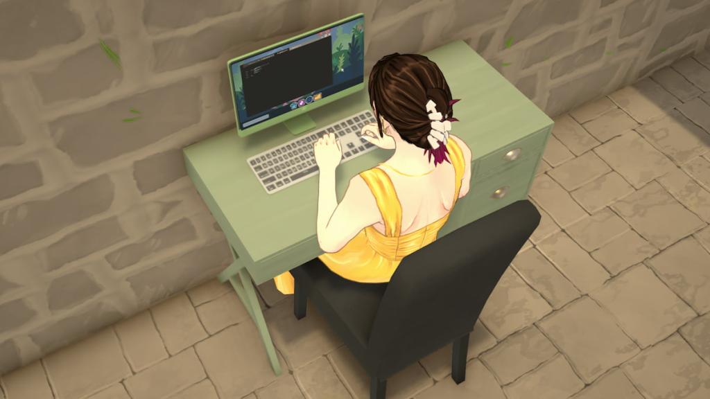 Paralives Money Cheat: How to Get Cash Fast 6 Typing on computer in Paralives