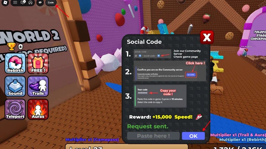 Roblox +1 Speed Keyboard Escape Codes (May 2026) 6 Redeem 1 Speed Keyboard Escape Codes