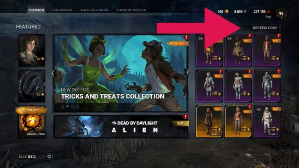 Working DBD Codes May 2026: Dead by Daylight Redeem Codes 6 How to redeem Dead by Daylight codes
